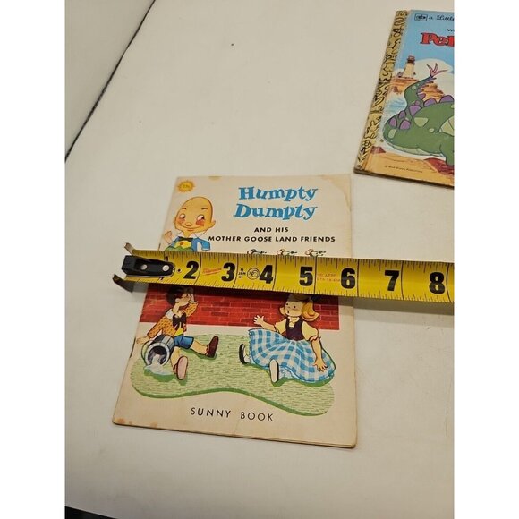 VTG 1969 Book HUMPTY DUMPTY and His Mother Goose Friends  Sunny Books 7" x 5.5" - Picture 4 of 4
